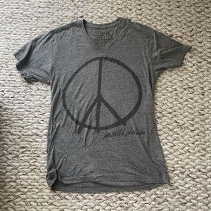 Ultra Soft Graphic Charity V-Neck T-Shirt